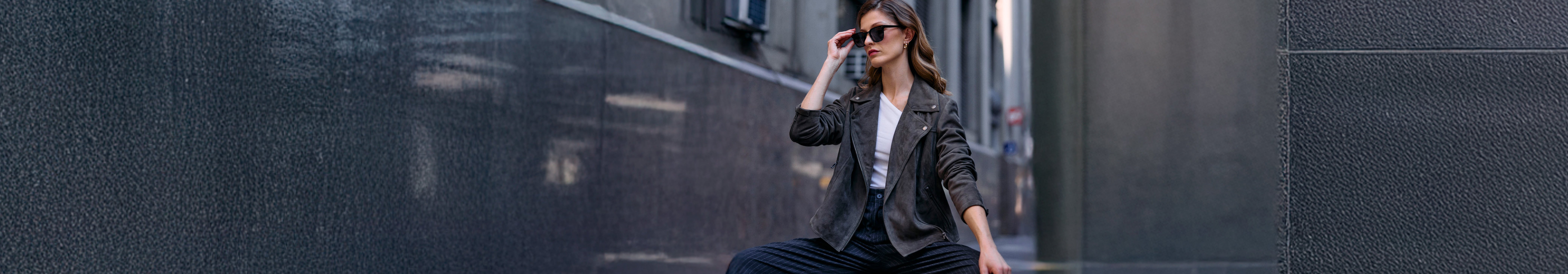 CHAQUETAS CUERO MUJER
